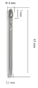 As HSS Helis Kanallı Makine Kılavuzu M6