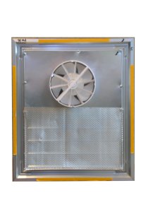 Bosch F1700 WS 100 Inox Fanlı Menfez (95m³/h) - Ölçü Seçiniz