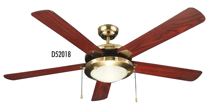 D52018 AHŞAP TAVAN VANTİLATÖRÜ