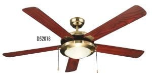 D52018 AHŞAP TAVAN VANTİLATÖRÜ