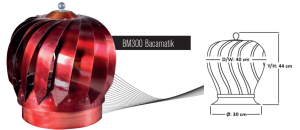 Bacamatik - Rüzgar Gülü 300 mm