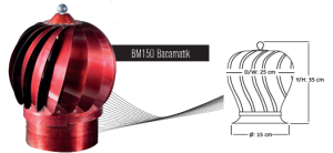 Bacamatik - Rüzgar Gülü 150 mm