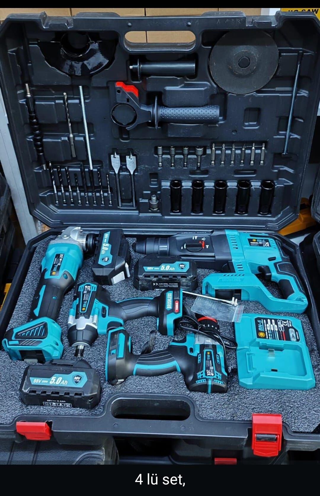 BN-5 ŞARJLI 4 LÜ SET