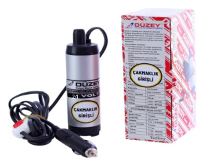 24 VOLT KÜÇÜK ÇAKMAKLIK GİRİŞLİ DALGIÇ SIVI TRANSFER POMPASI
