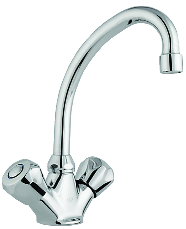 GPD KLB01 Topuz Tek Gövde Kuğu Lavabo Bataryası