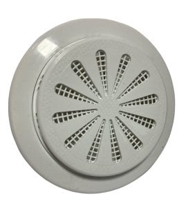 Ayarlı Doğalgaz Menfezi (Beyaz)