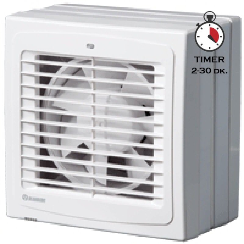 Blauberg Wind 150 T Zaman Ayarlı Cam Tipi Fan