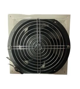 20x20cm Beyaz Mini Fanlı Menfez