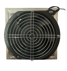 20x20cm Krom Mini Fanlı Menfez