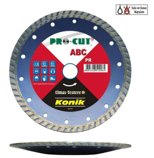 Procut PR51096 180mm ABC Tipi Konik Kesim Bıçağı