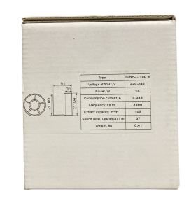 Blauberg Tubo-C 100 Kanal Tipi Fan