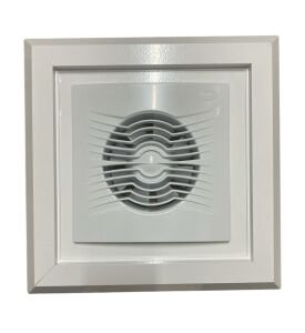 Ars 100 Fanlı Menfez (90m³/h) - Ölçü Seçiniz 30x30 Panjursuz