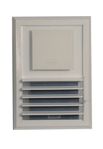 Bosch F1700 WS 100 Mat Beyaz Fanlı Menfez (95m³/h) - Ölçü Seçiniz