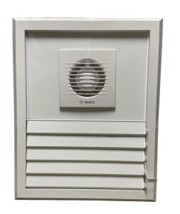 Bosch F1100 W 100 Fanlı Menfez (98m³/h) - Ölçü Seçiniz
