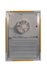 Bosch F1300 W 120 Fanlı Menfez (150m³/h) - Ölçü Seçiniz 40x40 Panjursuz