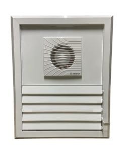 Bosch F1300 W 120 Fanlı Menfez (150m³/h) - Ölçü Seçiniz