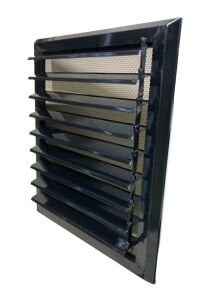 Alüminyum Menfez Siyah - Ölçü Seçiniz 30x35