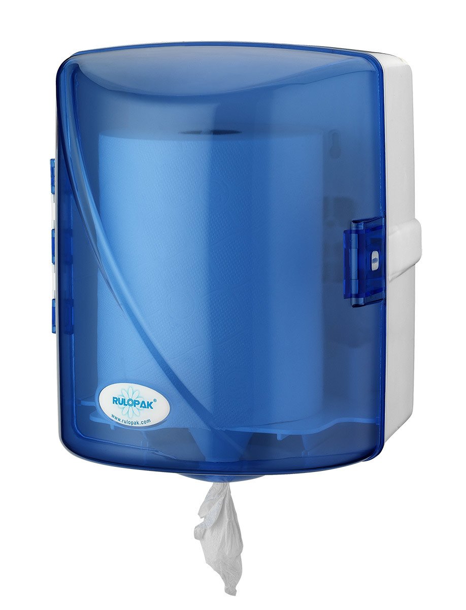 Rulopak R-1302 İçten Çekmeli Havlu Dispenseri (Renk Seçiniz) Mavi