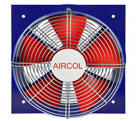 Aircol S 400 Plastik Gövdeli Kare Aksiyal Fan
