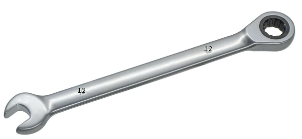 Real Özs Cırcırlı Kombine Anahtar 12 mm