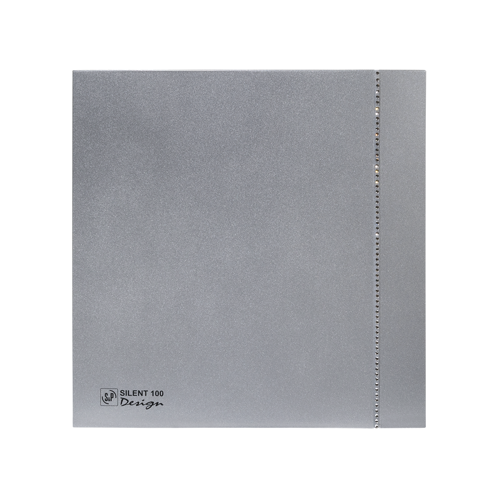S&P Silent Design Renkli Kapak - Renk Seçiniz Gri Swarovski