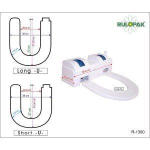 Rulopak Manuel Klozet Kapak Dispanseri Turlu R-1300