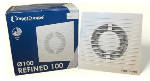 VentEurope Refined 100 Aksiyel Fan (90 m³/h)