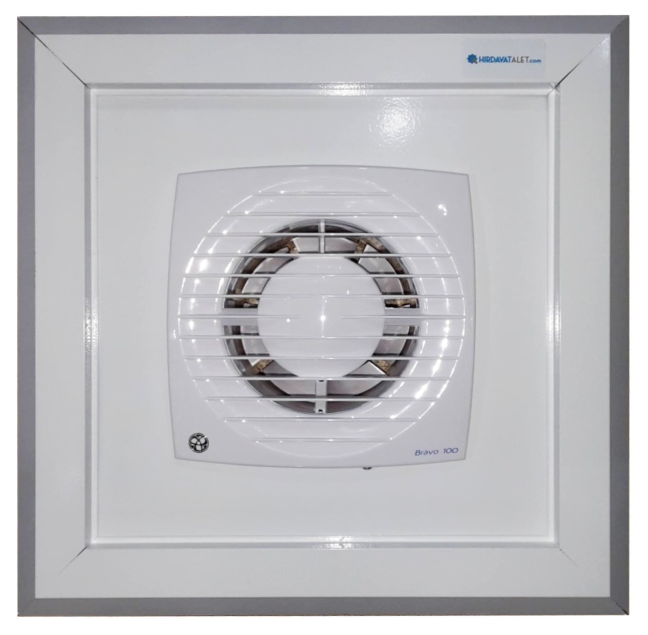 Blauberg Bravo 100 Fanlı Menfez (101m³/h) - Ölçü Seçiniz 35x35