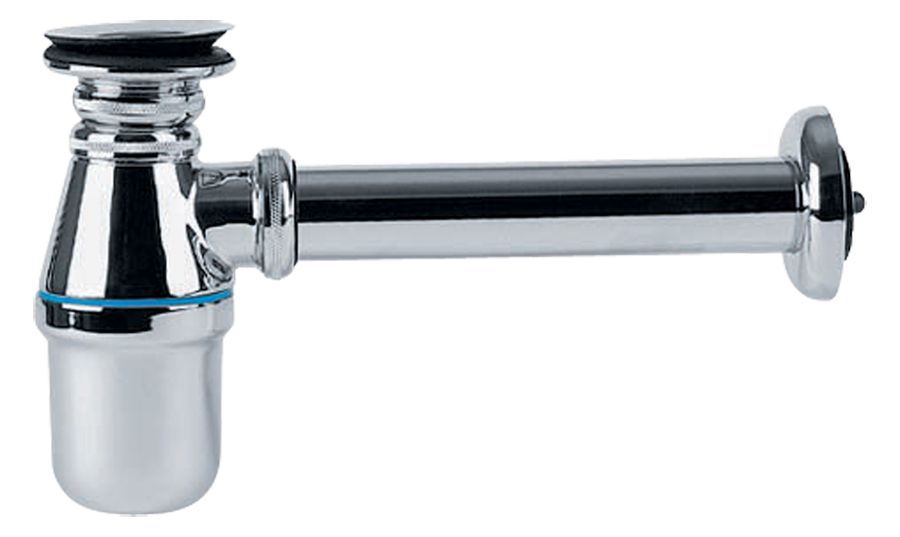 ECA 102119018 Krom Pirinç Taslı Lavabo-Evye Sifonu