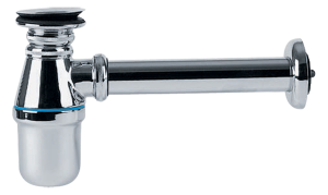 ECA 102119018 Krom Pirinç Taslı Lavabo-Evye Sifonu