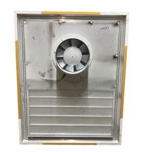 Ars Alize 120 Fanlı Menfez (180m³/h) - Ölçü Seçiniz