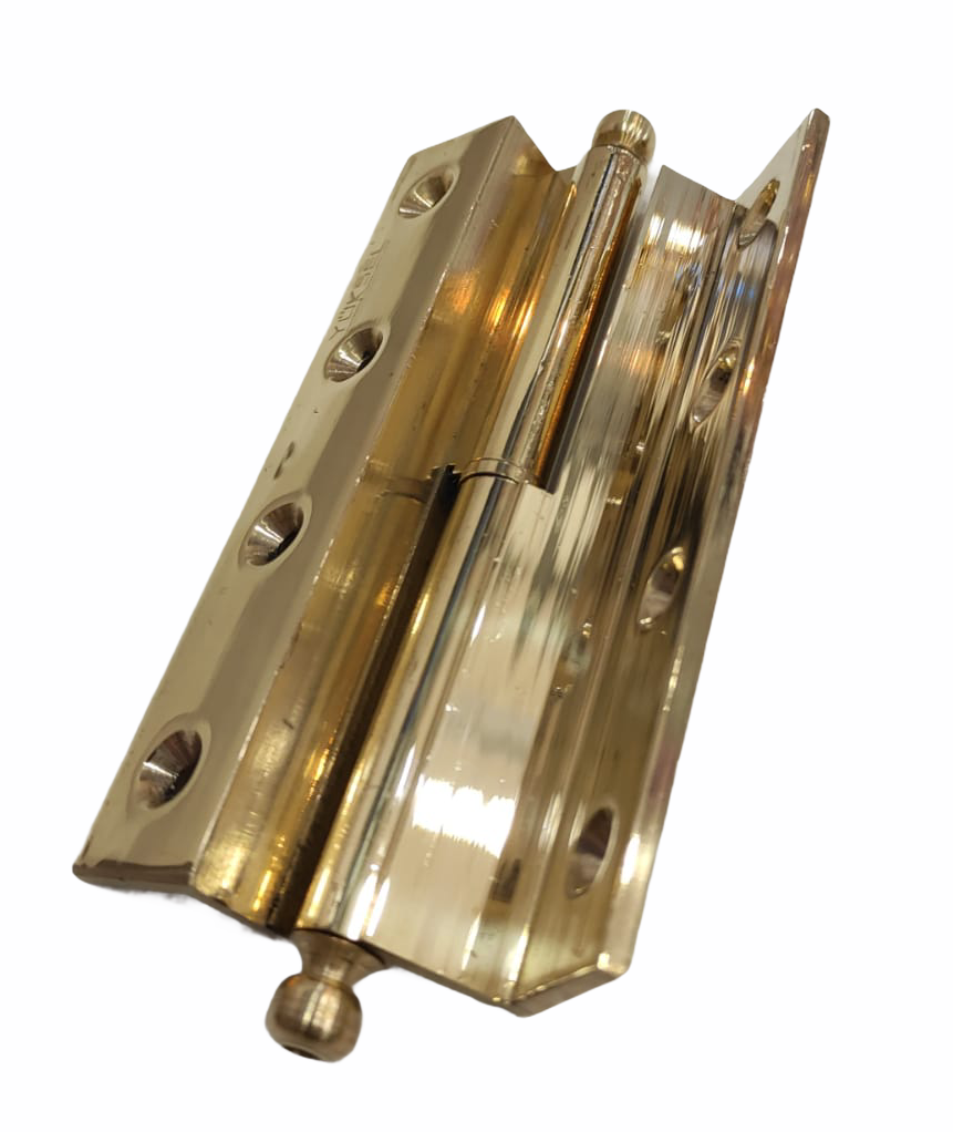 Pirinç Lüks Kalın Menteşe 13 cm - Yön Seçiniz