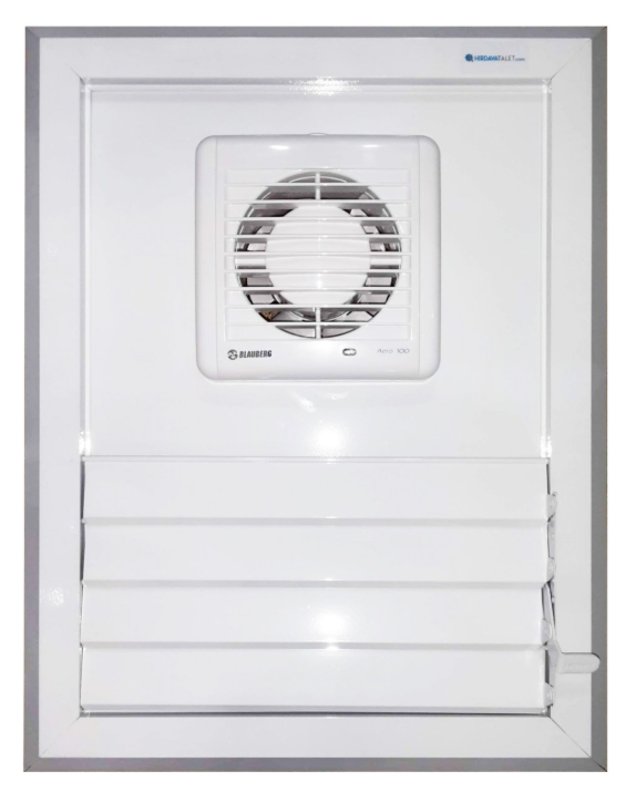 Blauberg Aero Still 100 T (Zaman Ayarlı) Fanlı Menfez (84m³/h)