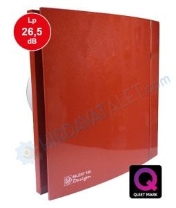 Soler&Palau Silent 100 CZ Design Kırmızı Aksiyel Fan