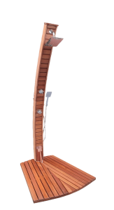 HAVUZ DUŞU BODRUM SERİSİ AHŞAP HAVUZ DUŞ SİSTEMİ (TEK SU GİRİŞLİ)