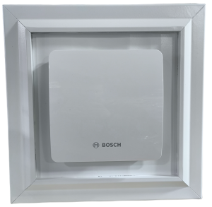 Bosch F1500 W 100 Fanlı Menfez (102m³/h) - Ölçü Seçiniz 40x40 Panjursuz