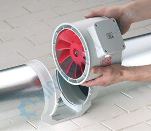 Vortice Lineo 125 VO - 365m3/h KANAL TİPİ FAN (Hız Anahtarı Dahil)