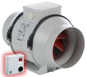 Vortice Lineo 100 VO - 255m3/h KANAL TİPİ FAN (Hız Anahtarı Dahil)