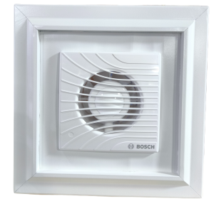 Bosch F1300 W 100 Fanlı Menfez (98m³/h) - Ölçü Seçiniz 40x40 Panjursuz