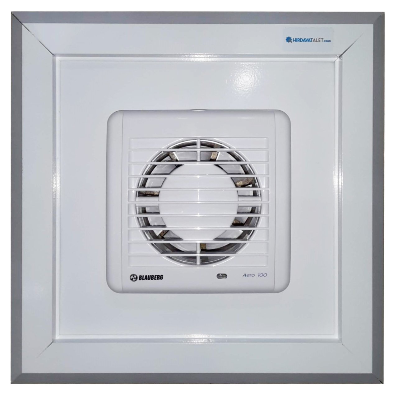 Blauberg Aero Still 100 Fanlı Menfez (84m³/h) - Ölçü Seçiniz 30x30