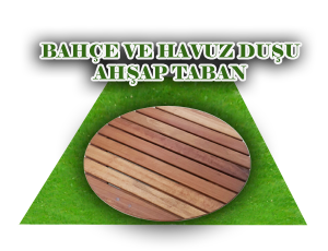 Islak Zemin Ahşap Taban 70x70 (Yuvarlak Model)