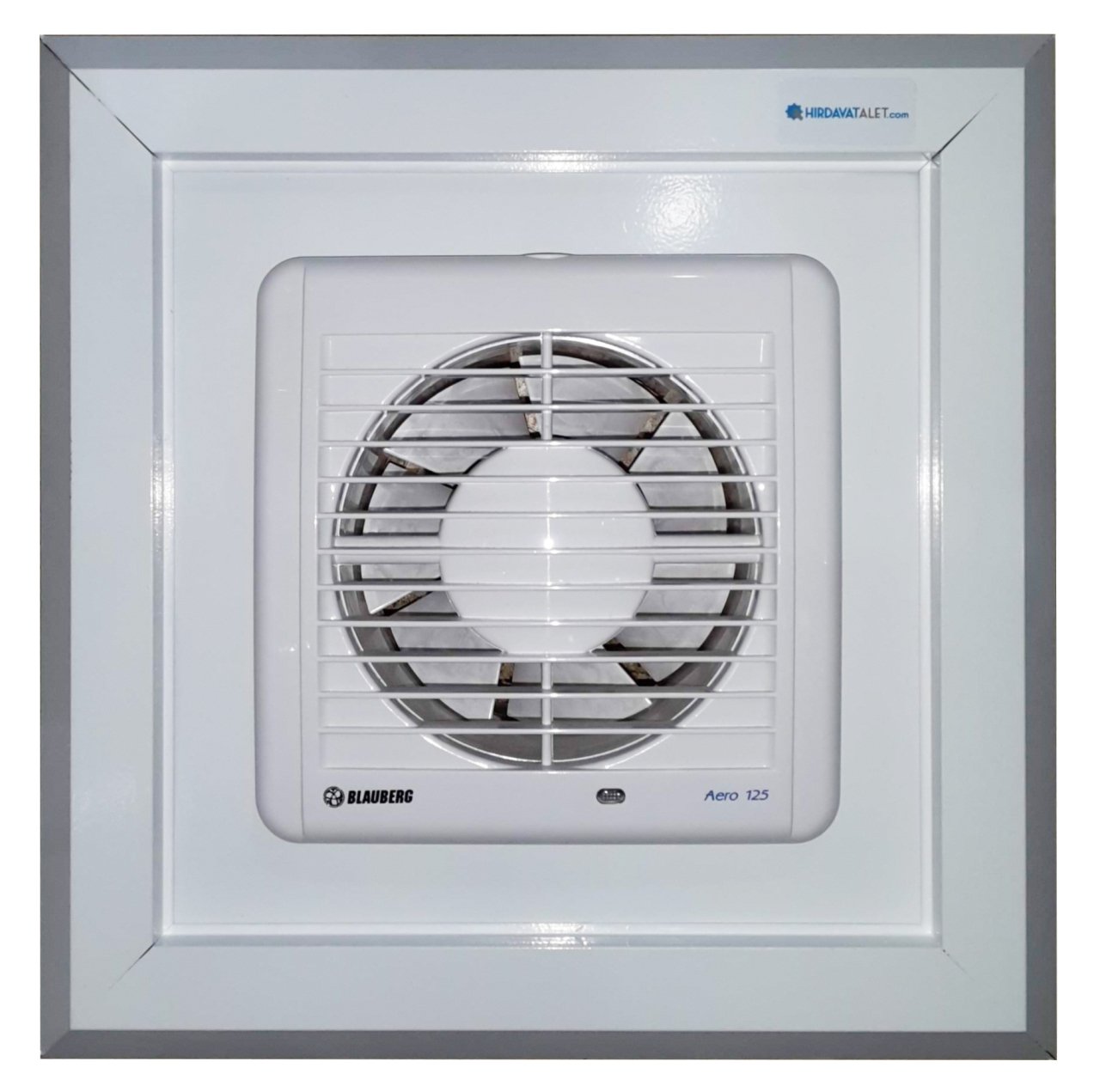 Blauberg Aero Still 125 Fanlı Menfez (158m³/h) - Ölçü Seçiniz 35x35