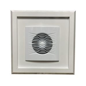 Ars 100 Fanlı Menfez (90m³/h) - Ölçü Seçiniz 40x40 Panjursuz