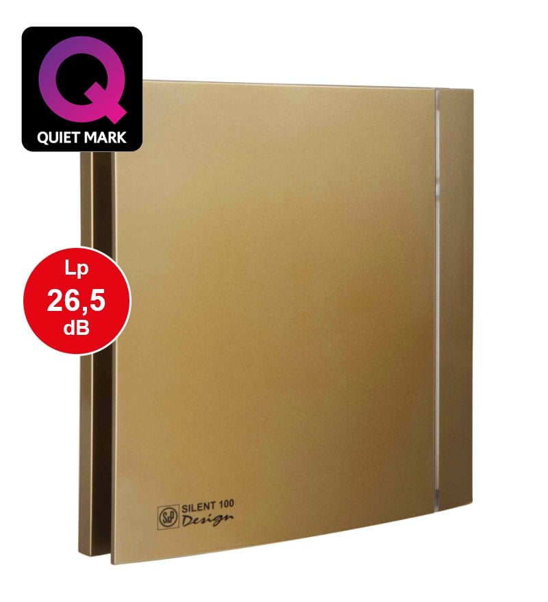 Soler&Palau Silent 100 CZ Design Gold Fan