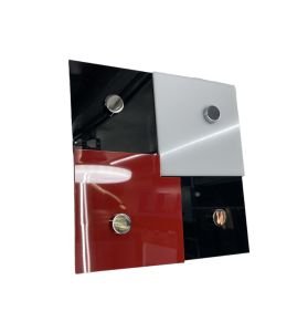 Platte 125 Dekoratif Banyo Aspiratörü