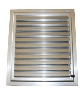 PK 35x40 Eloksallı Krom Alüminyum Menfez