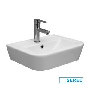 Serel DE42 Delta Tezgah Üstü Lavabo 45cm