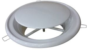 200 MM ALÜMİNYUM GEMİCİ ANEMOSTADI (Yaylı Model)