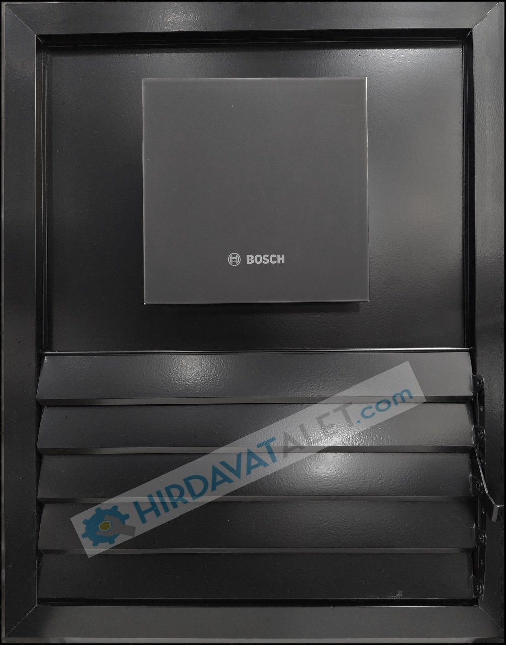 Bosch F1700 WS 100 Mat Siyah Fanlı Menfez (95m³/h) - Ölçü Seçiniz