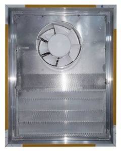 Blauberg Bravo 125 T (Zaman Ayarlı) Fanlı Menfez (192m³/h) - Ölçü Seçiniz